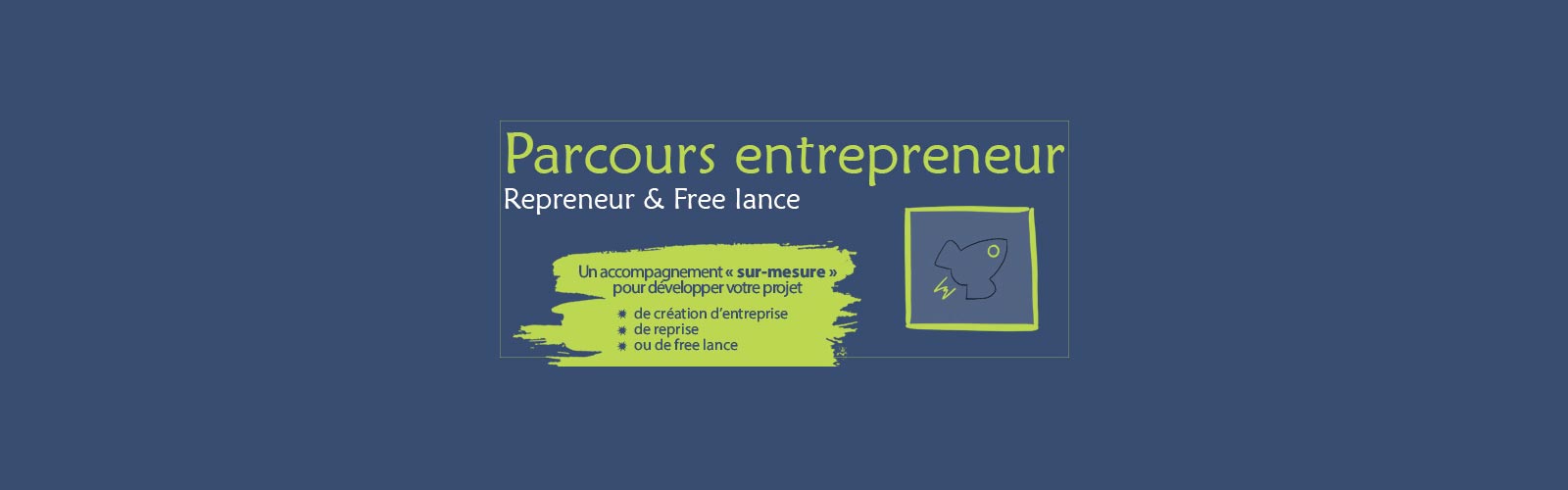 Visuel plaquette parcours entrepreneur