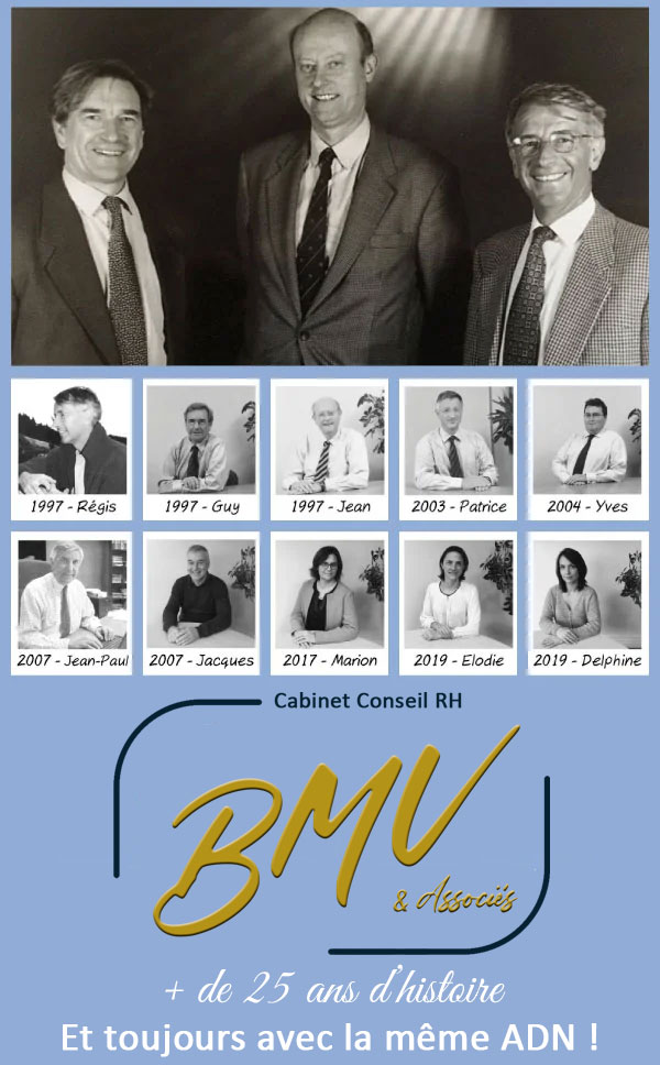 Les associés de BMV d'hier à aujourd'hui